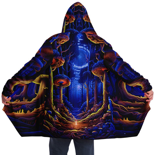 Epic Cloak - Cosmic Mushroom Forest Hoodie Cloak