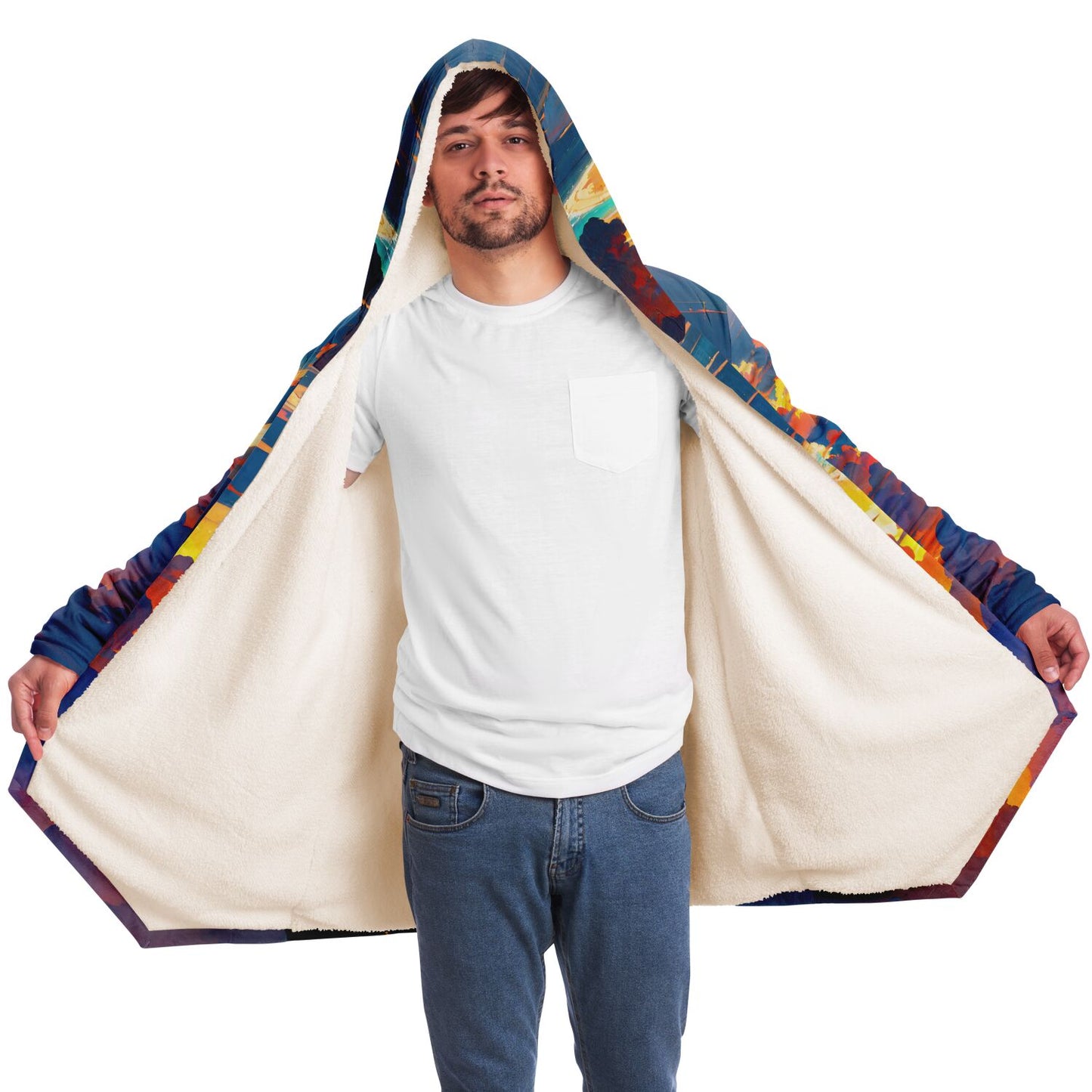 Epic Cloak - Tropical Sunset Hoodie Cloak