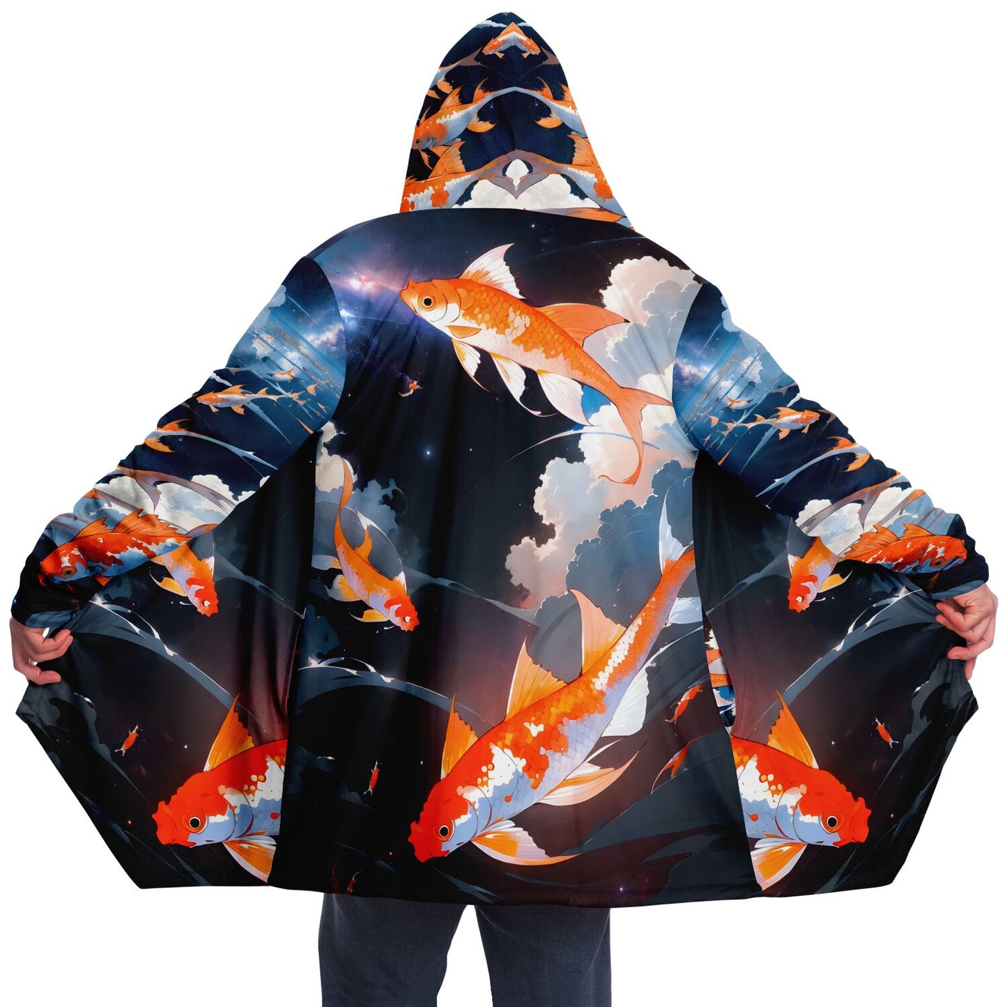 Epic Cloak - Cosmic Koi Hoodie Cloak