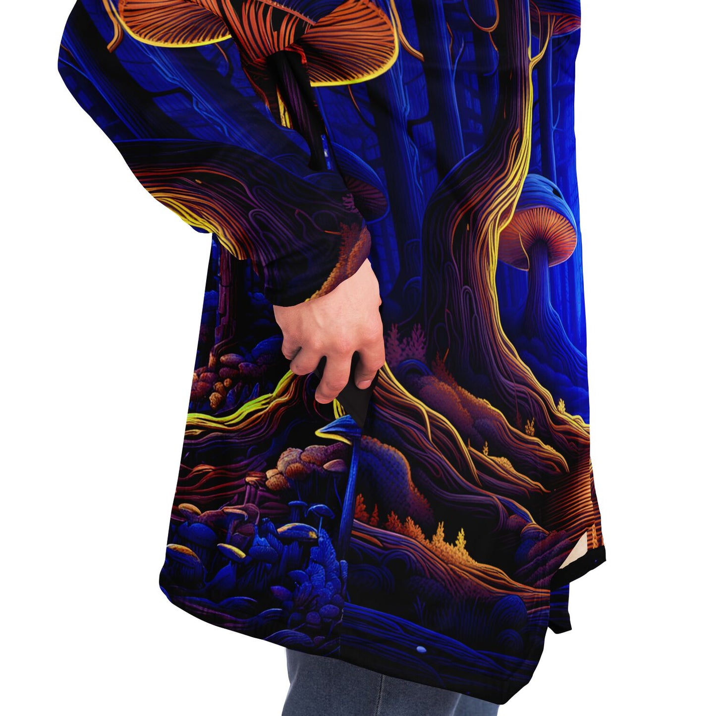 Epic Cloak - Cosmic Mushroom Forest Hoodie Cloak