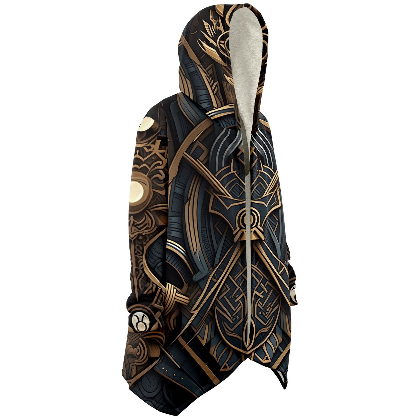 Epic Cloak - Art Deco Viking Hoodie Cloak