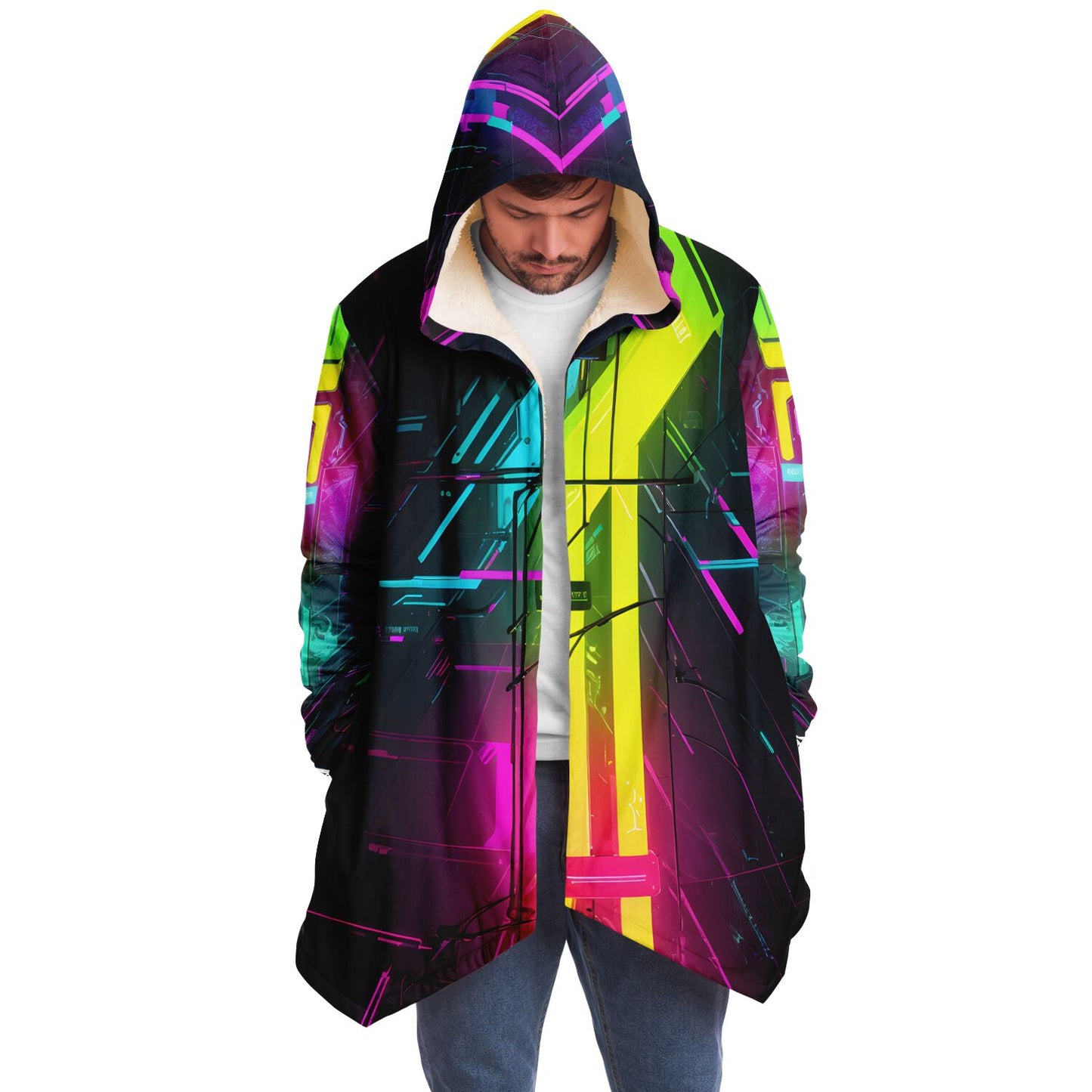 Epic Cloak - Cyber Spectrum Hoodie Cloak