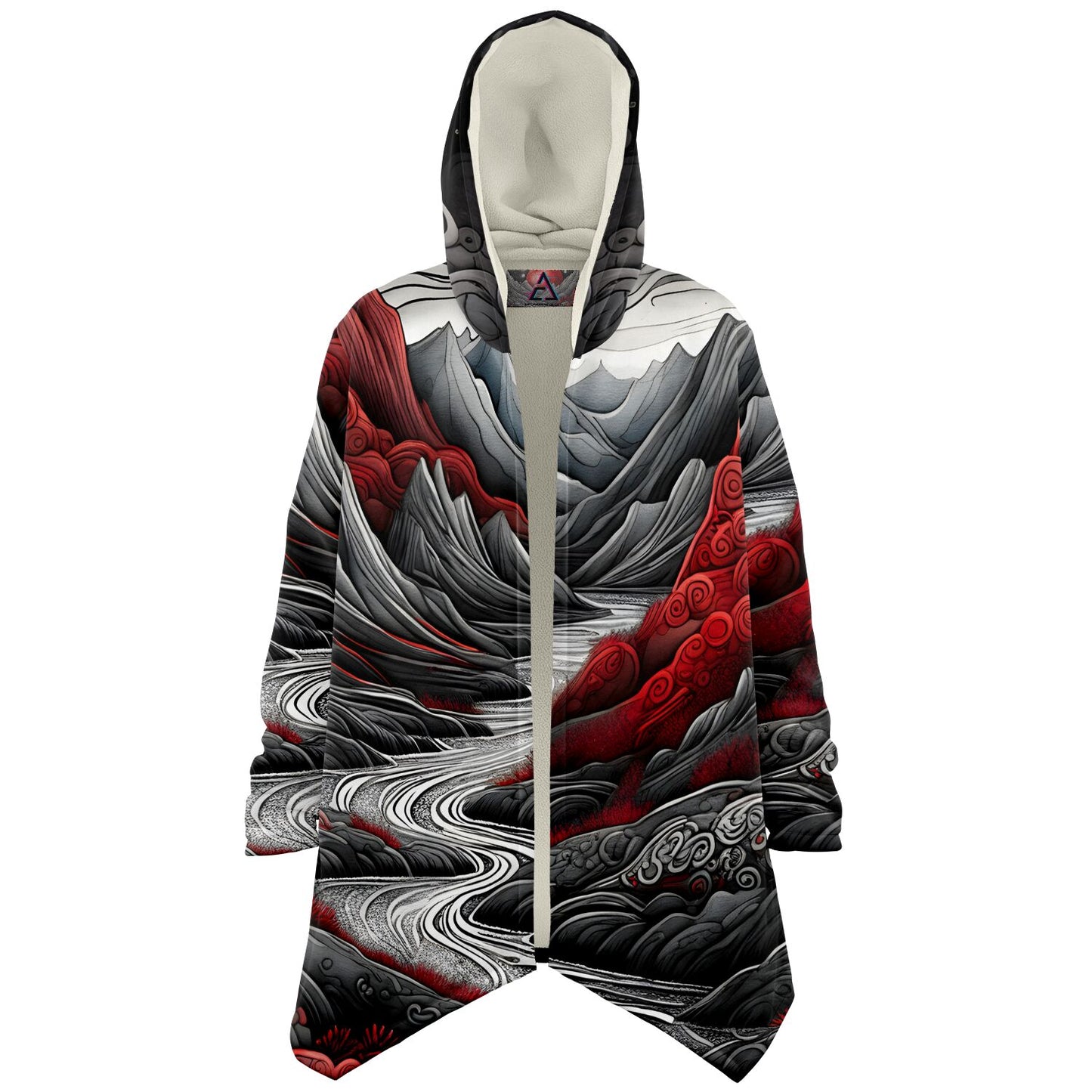 Epic Cloak - Crimson Moonrise Hoodie Cloak