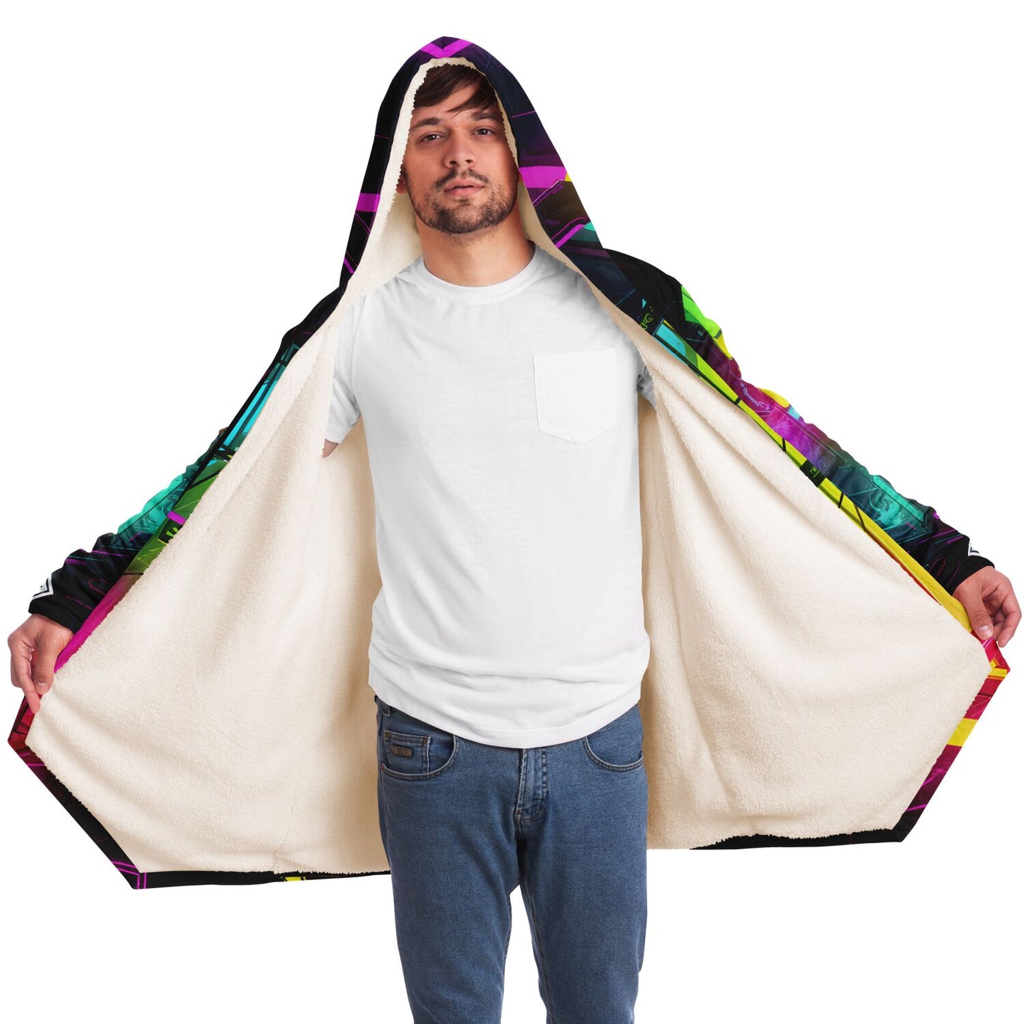 Epic Cloak - Cyber Spectrum Hoodie Cloak