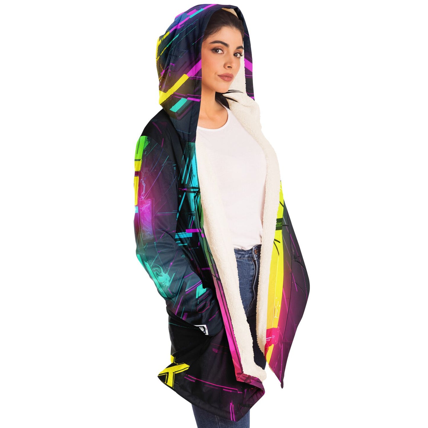 Epic Cloak - Cyber Spectrum Hoodie Cloak