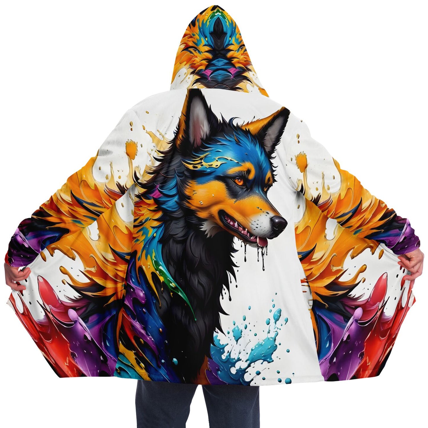 Epic Cloak - Fetch The Paint Brush  Hoodie Cloak