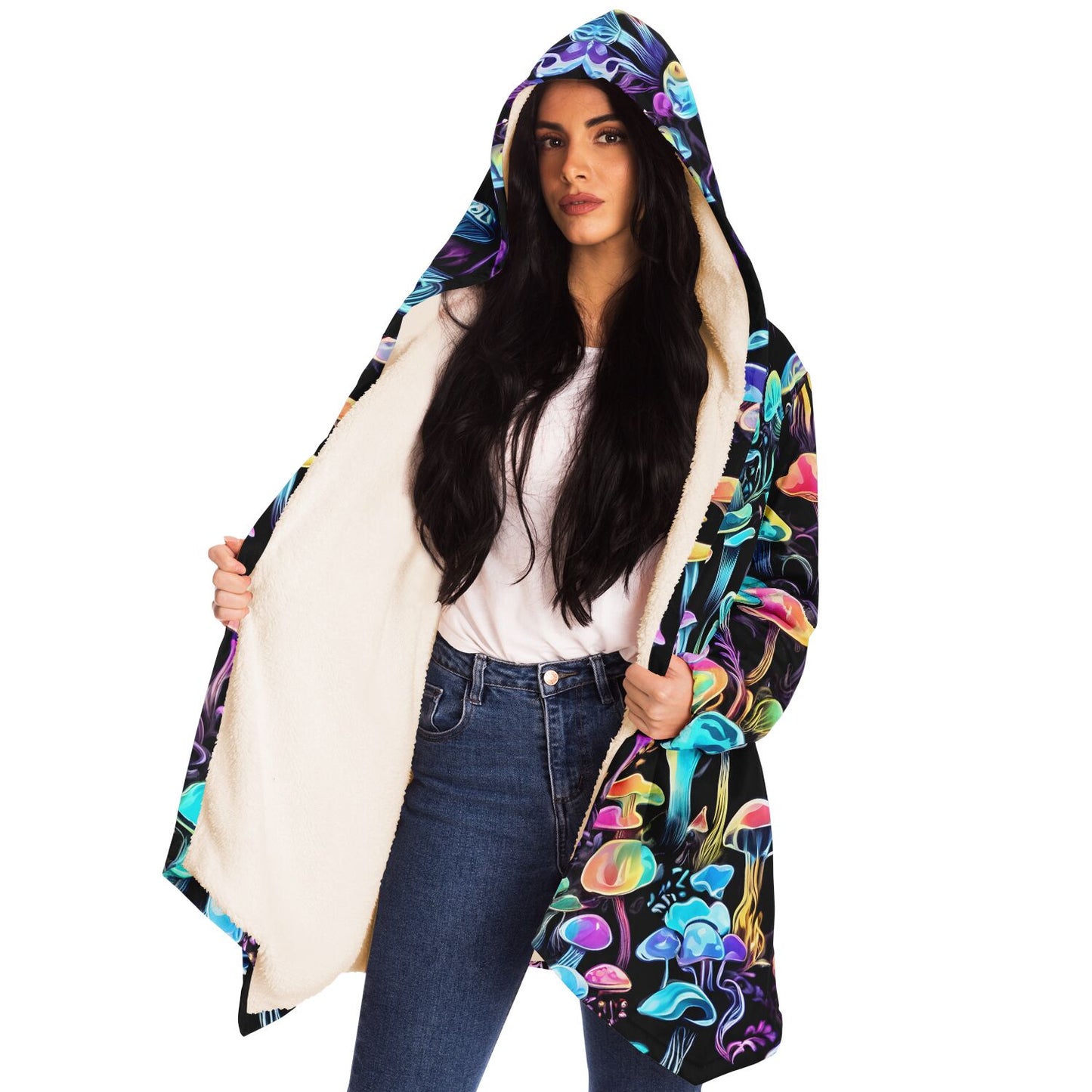 Epic Cloak - Psychedelic Shroom Dreams Hoodie Cloak