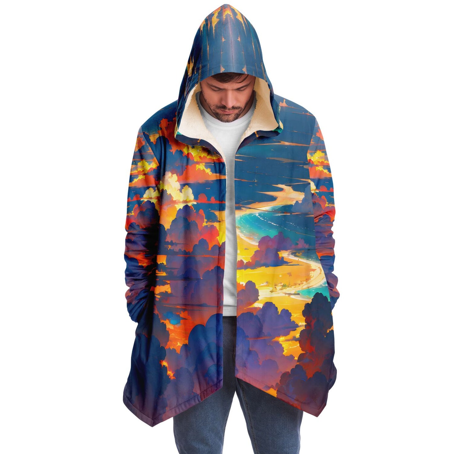 Epic Cloak - Tropical Sunset Hoodie Cloak