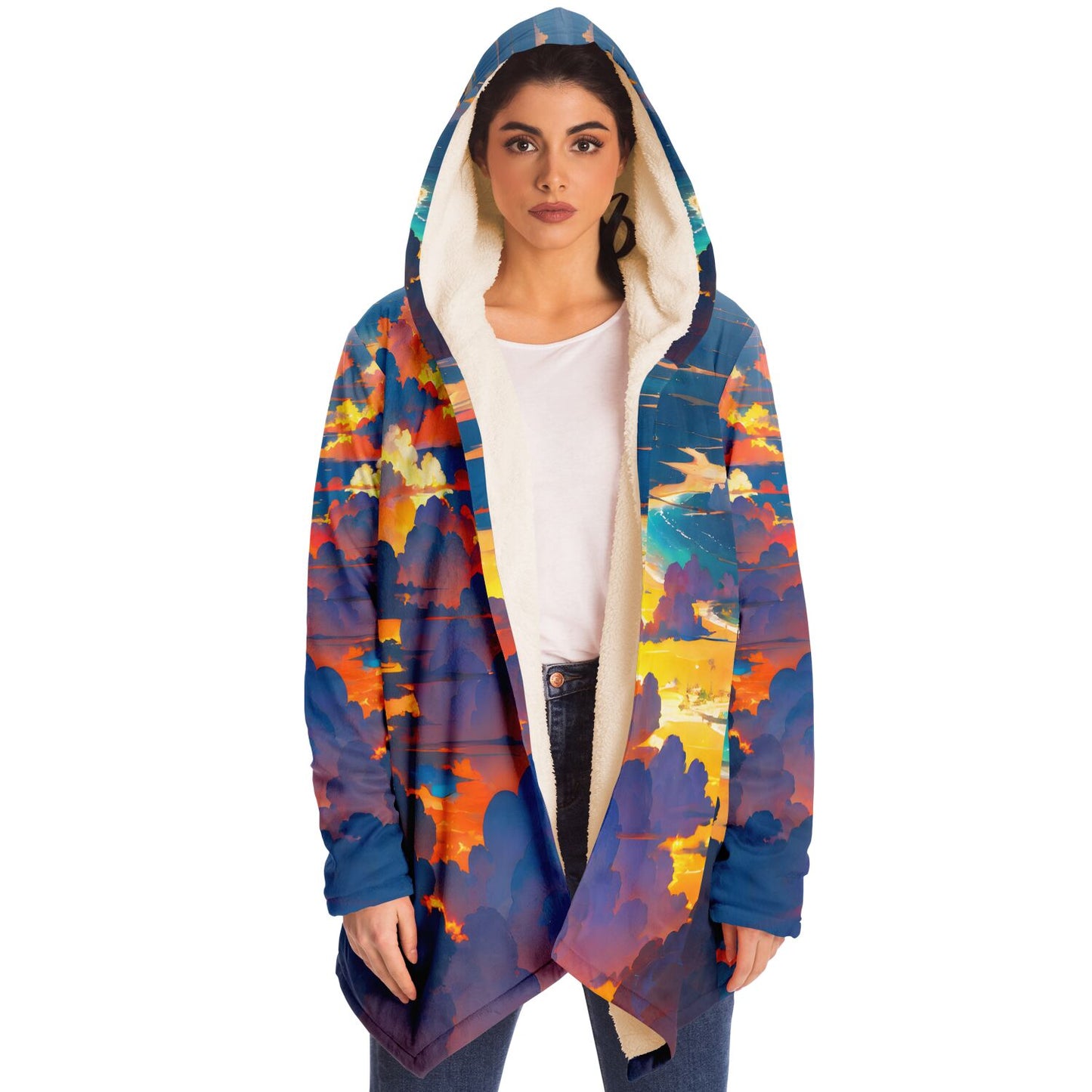 Epic Cloak - Tropical Sunset Hoodie Cloak