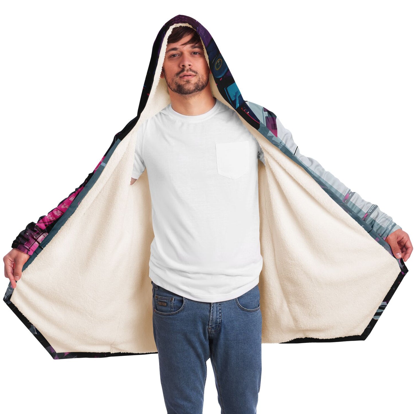 Epic Cloak - Neon Nights Hoodie Cloak