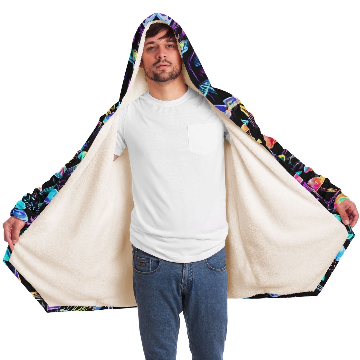 Epic Cloak - Psychedelic Shroom Dreams Hoodie Cloak