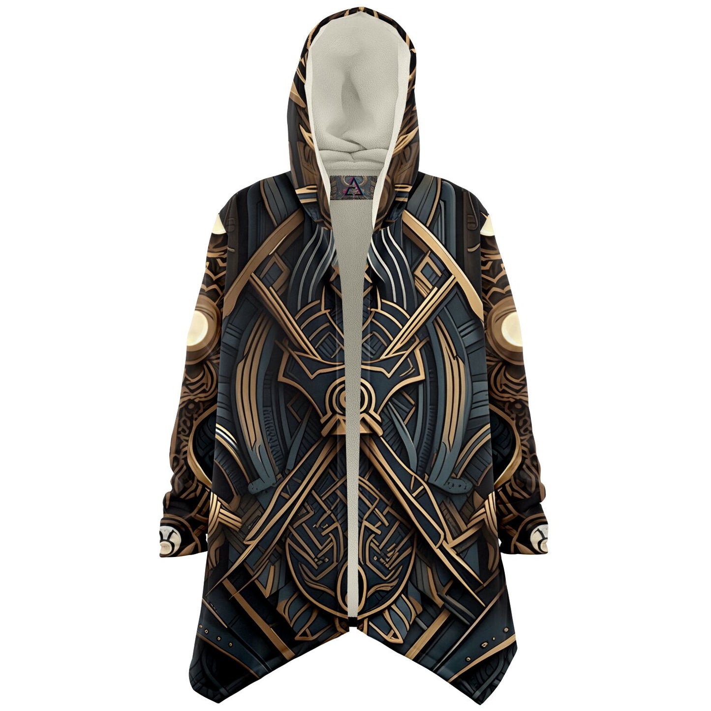 Epic Cloak - Art Deco Viking Hoodie Cloak