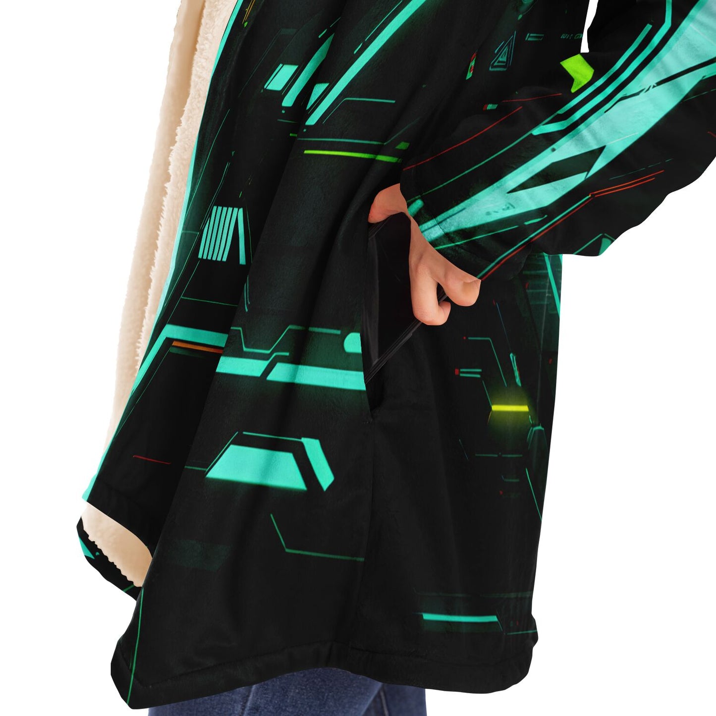 Epic Cloak - Neon Nexus Hoodie Cloak