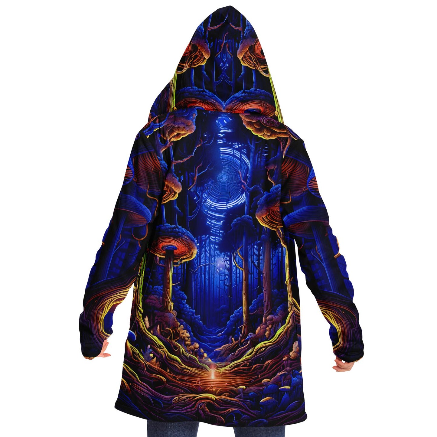 Epic Cloak - Cosmic Mushroom Forest Hoodie Cloak