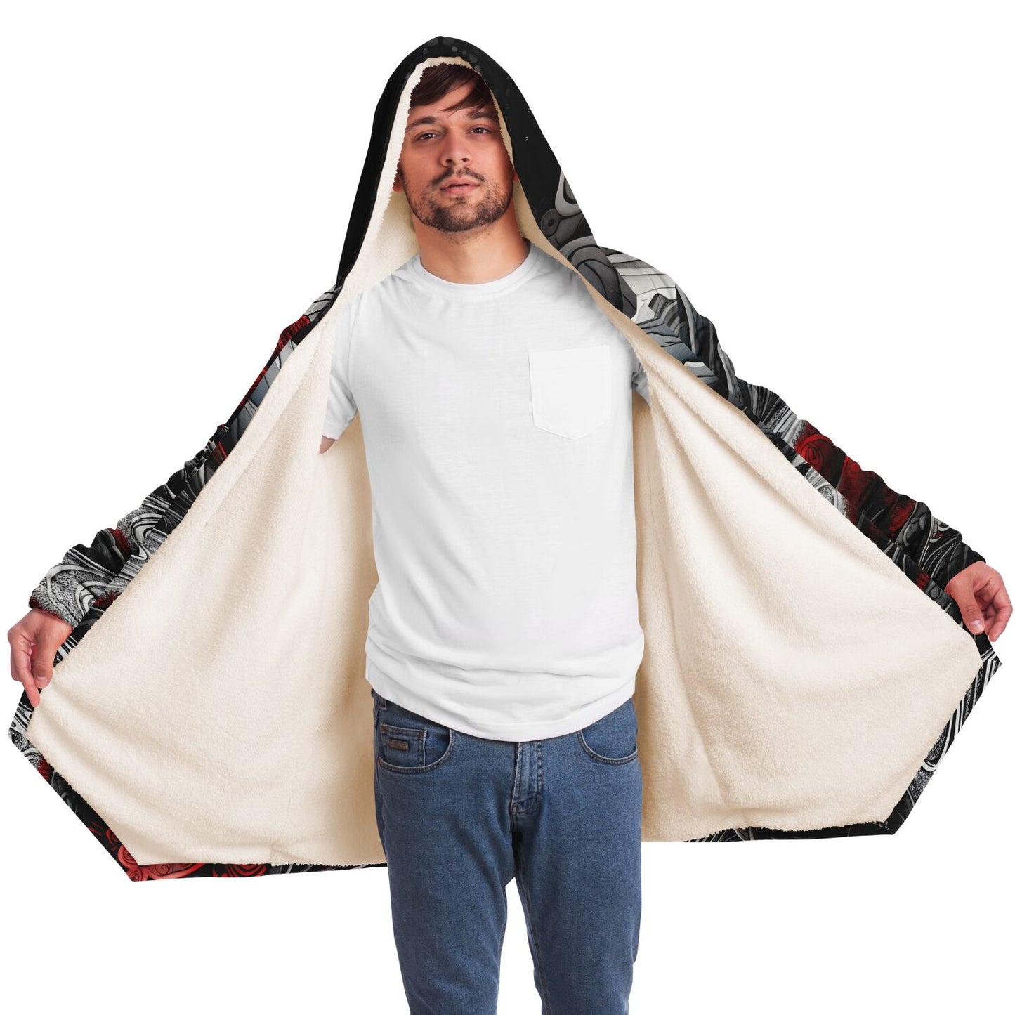 Epic Cloak - Crimson Moonrise Hoodie Cloak