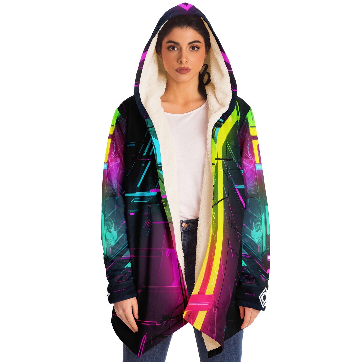 Epic Cloak - Cyber Spectrum Hoodie Cloak