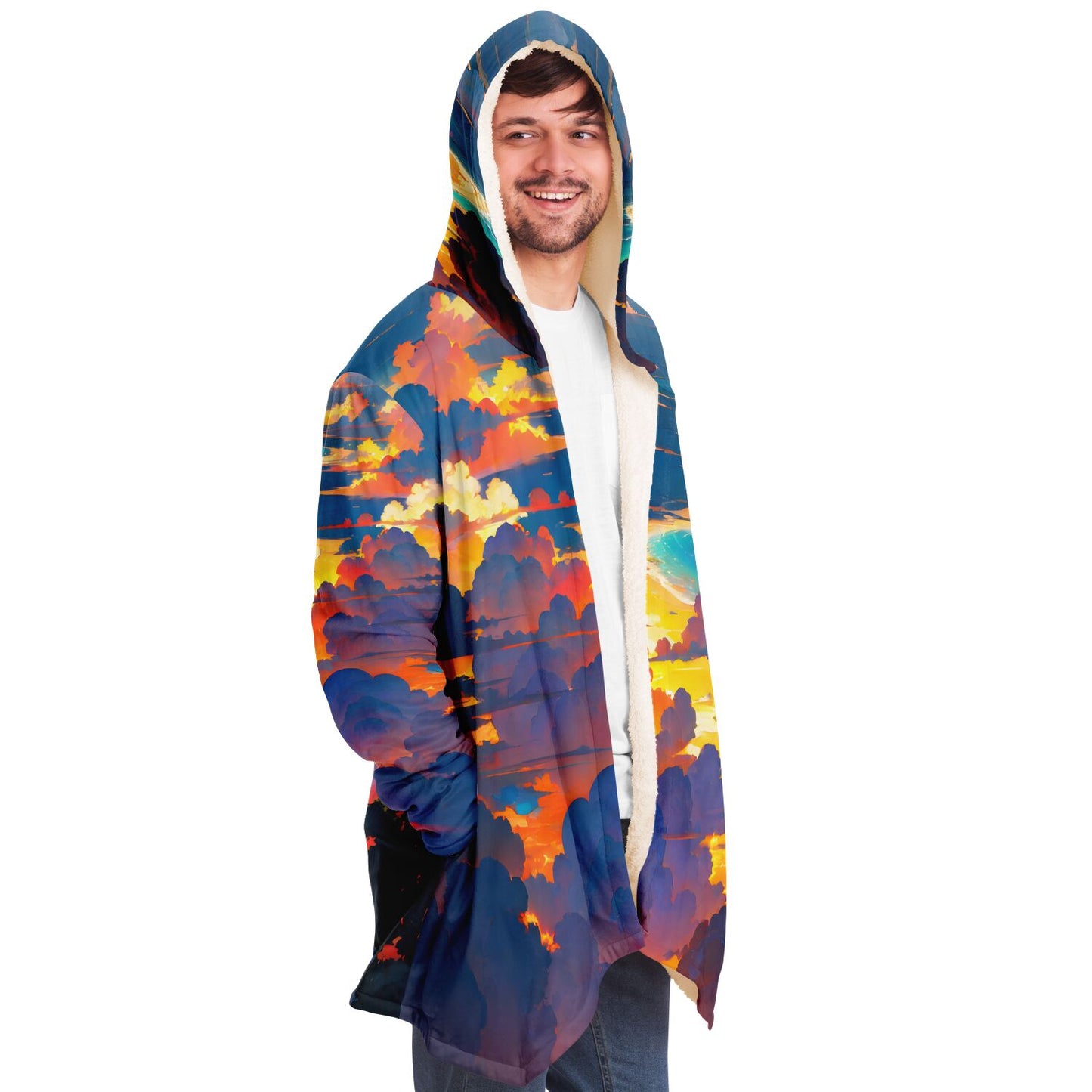 Epic Cloak - Tropical Sunset Hoodie Cloak