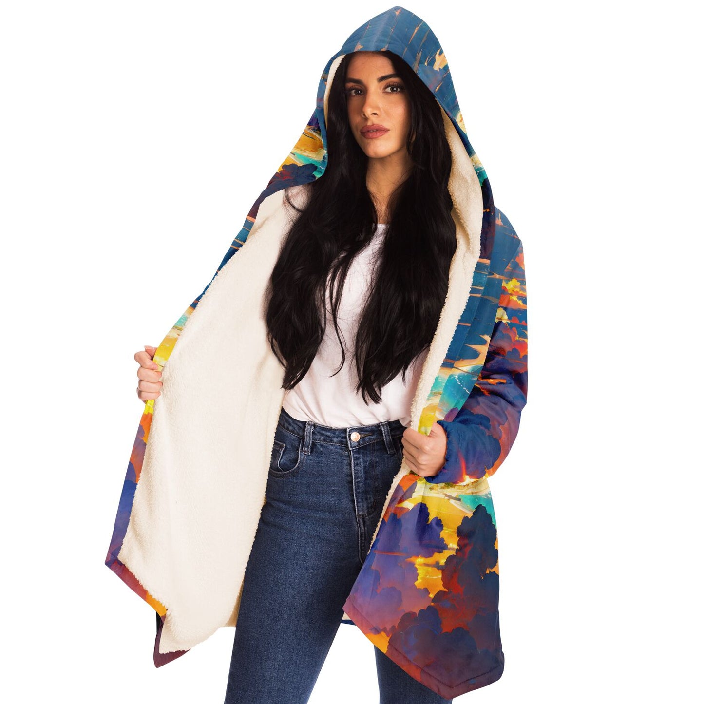 Epic Cloak - Tropical Sunset Hoodie Cloak