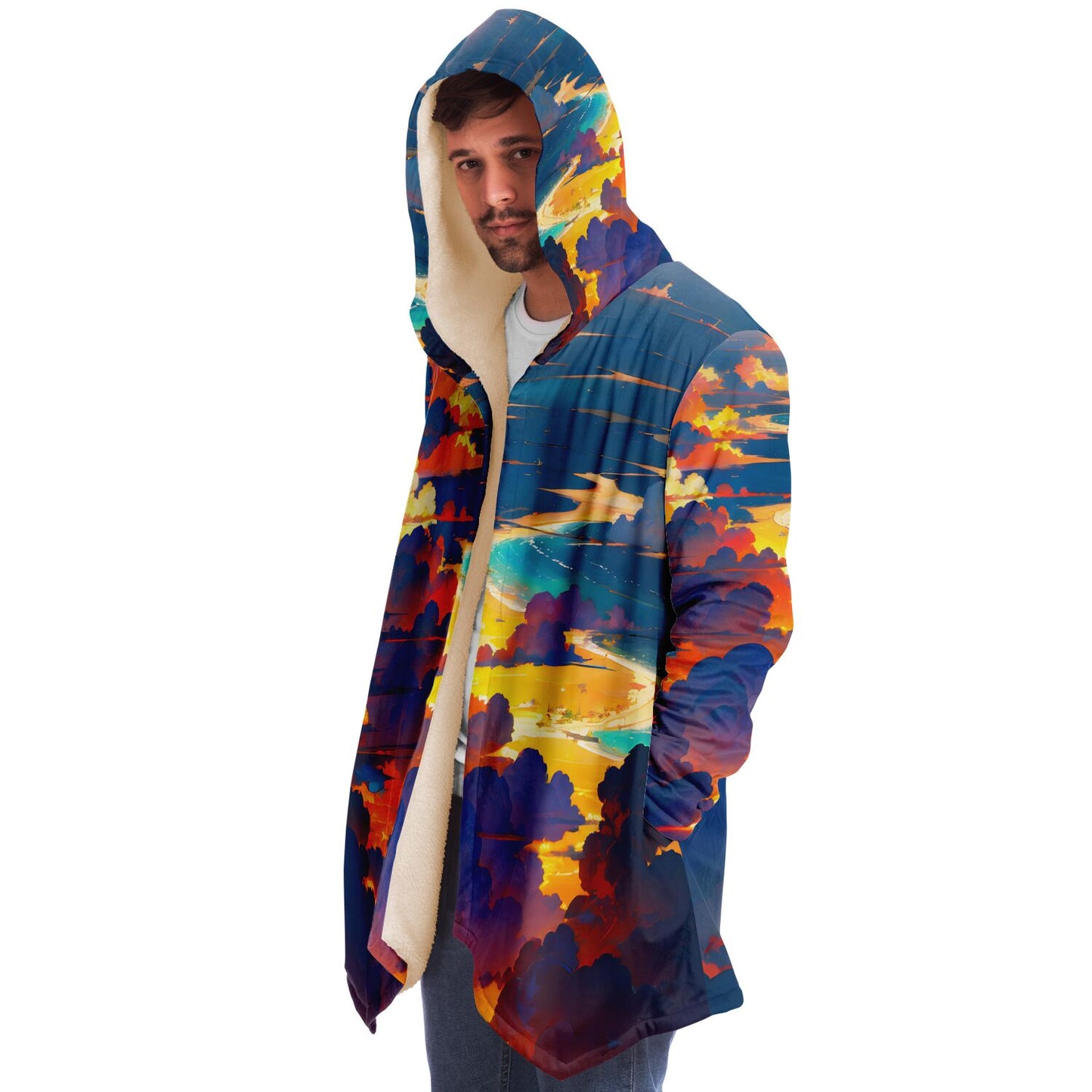 Epic Cloak - Tropical Sunset Hoodie Cloak