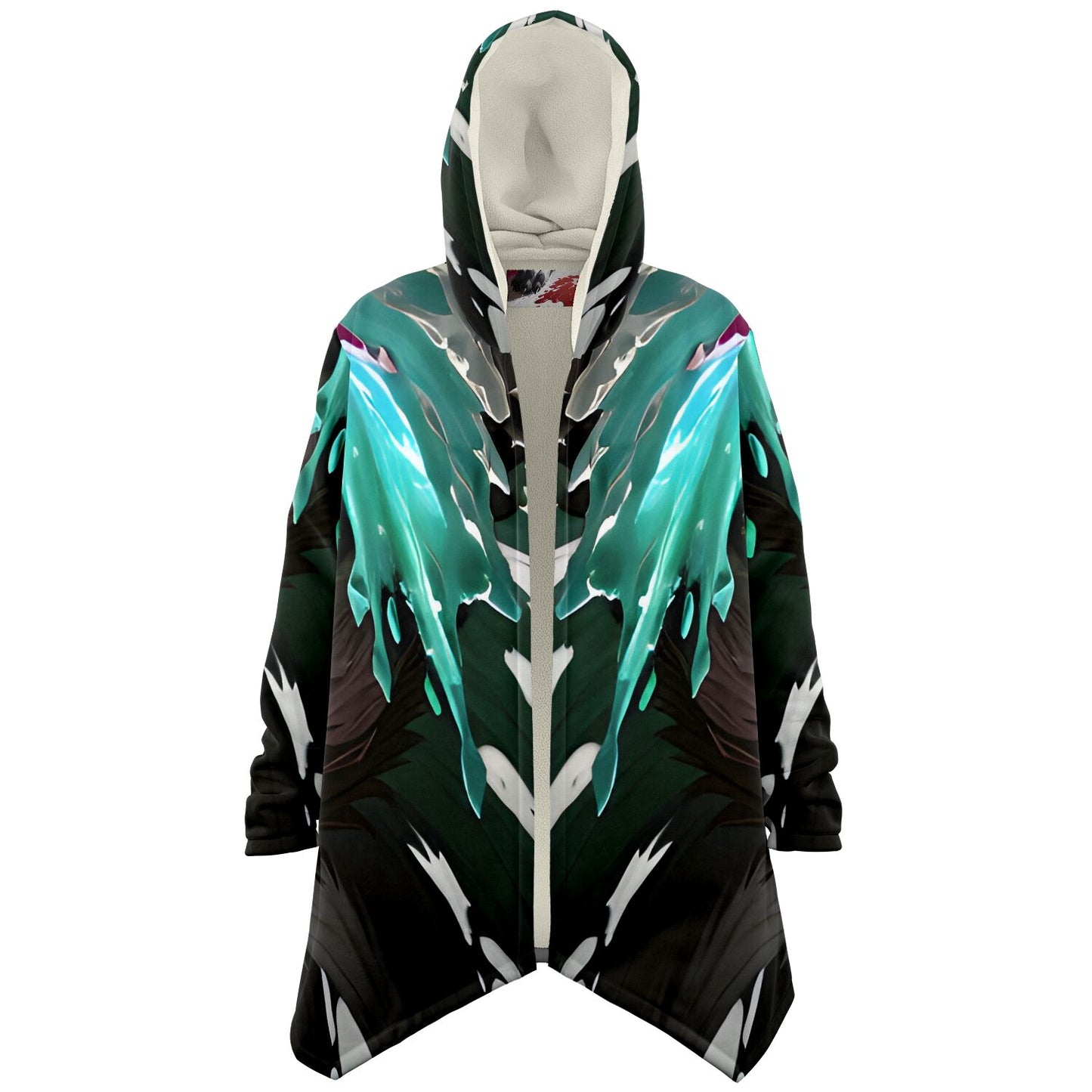 Epic Cloak - Wild Splatter Wolf Hoodie Cloak