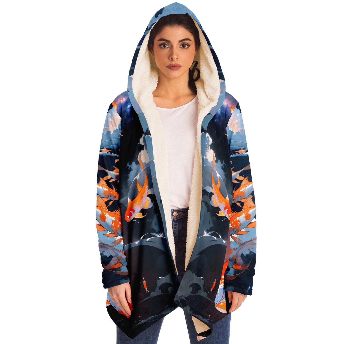 Epic Cloak - Cosmic Koi Hoodie Cloak