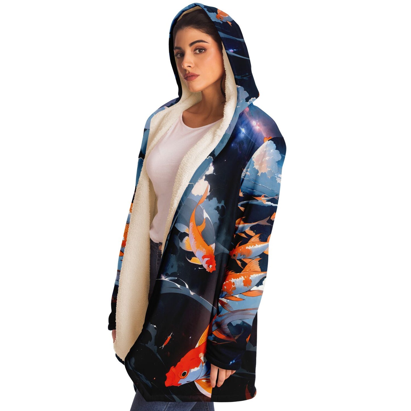 Epic Cloak - Cosmic Koi Hoodie Cloak