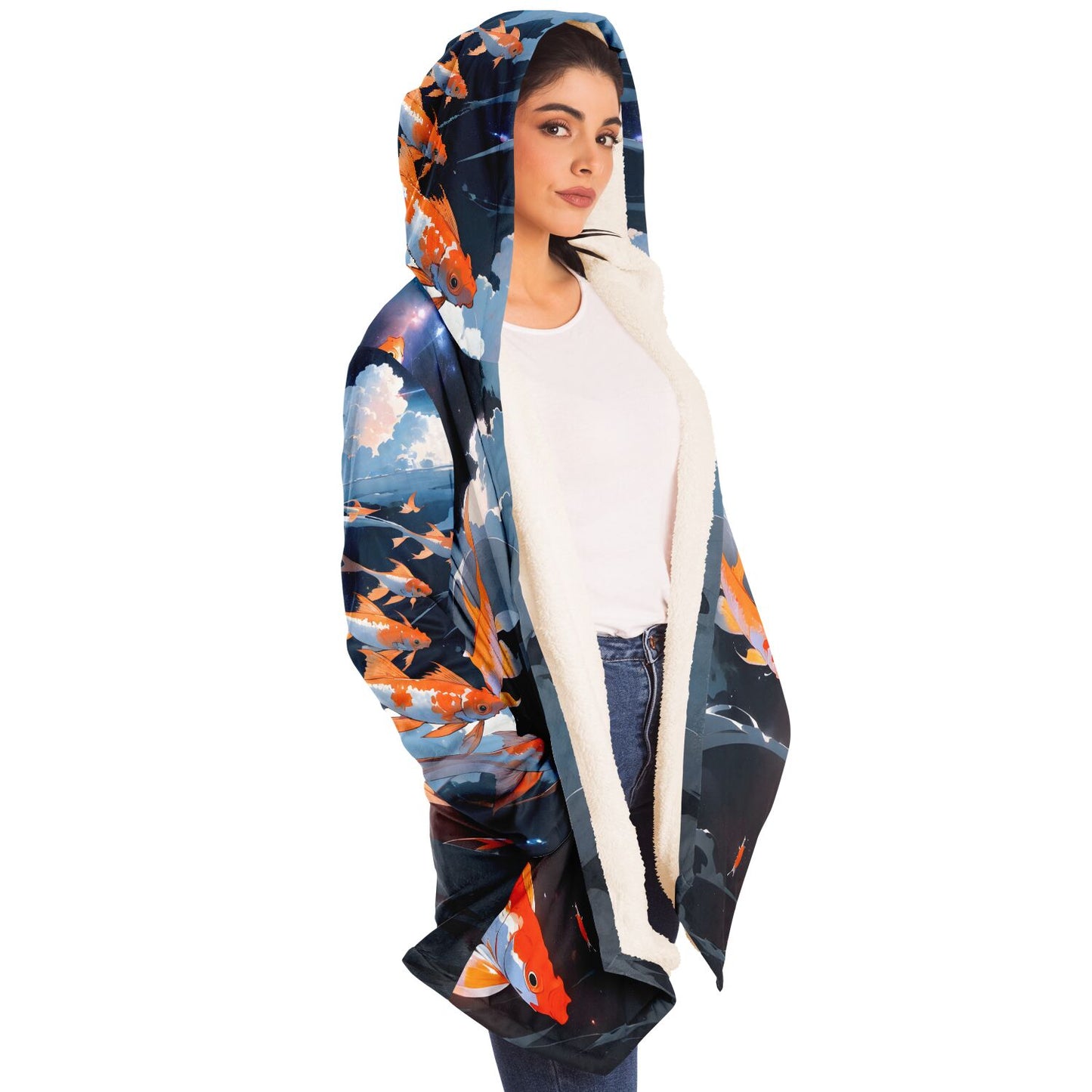 Epic Cloak - Cosmic Koi Hoodie Cloak