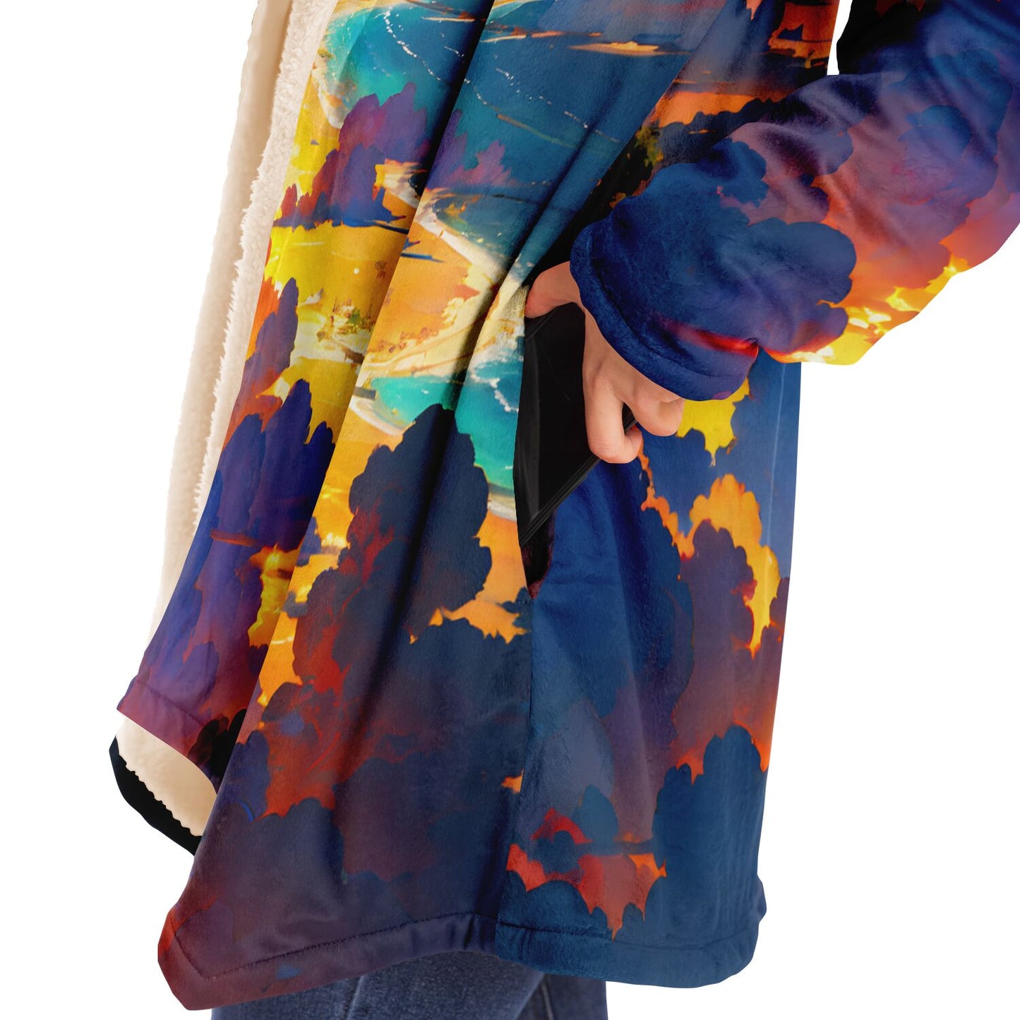 Epic Cloak - Tropical Sunset Hoodie Cloak