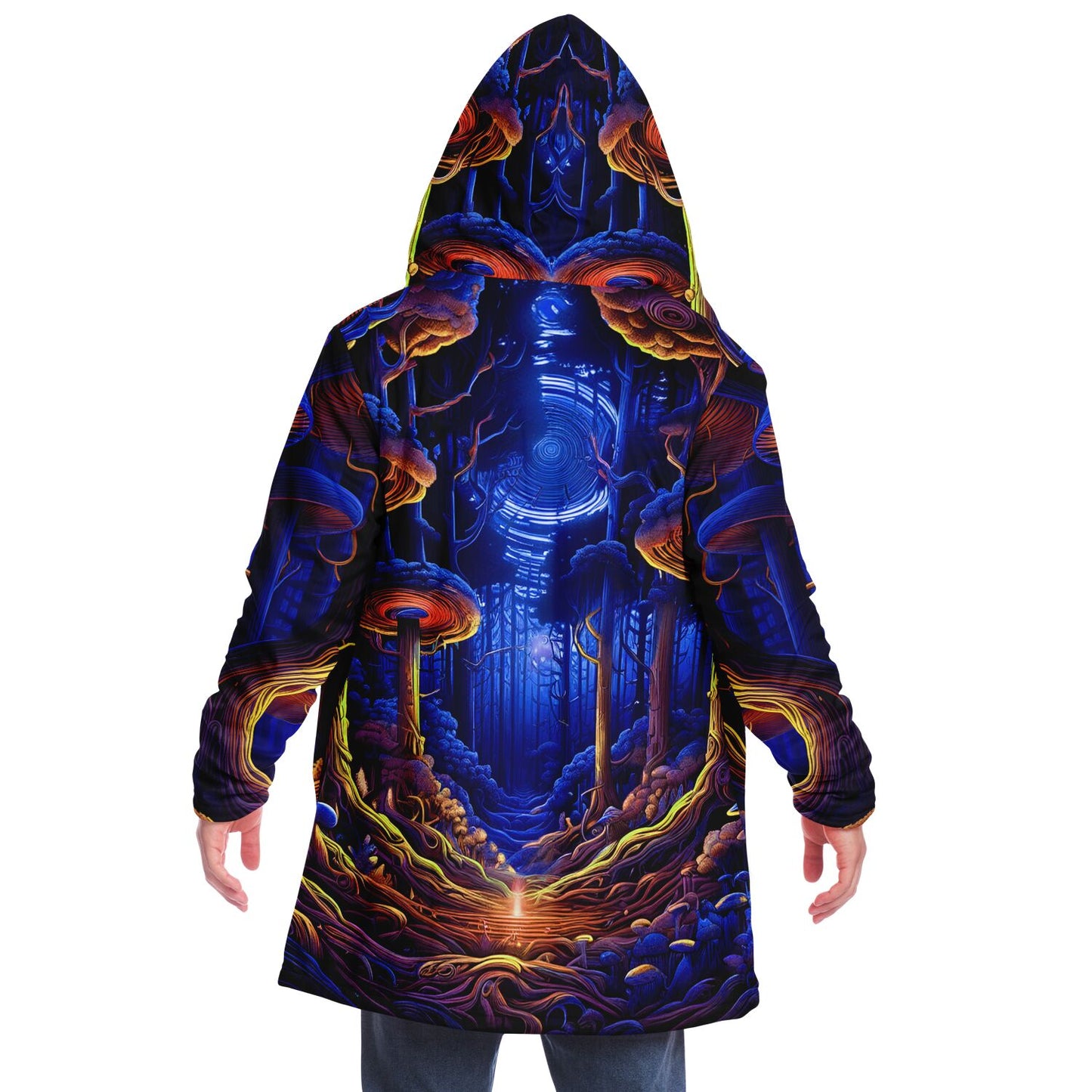 Epic Cloak - Cosmic Mushroom Forest Hoodie Cloak