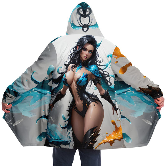 Epic Cloak - Vibrant Splatter Hoodie Cloak