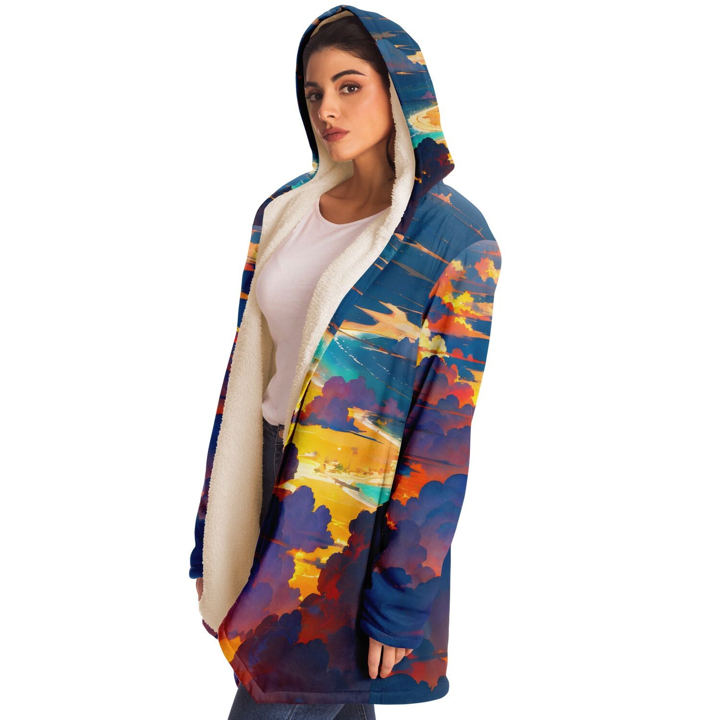 Epic Cloak - Tropical Sunset Hoodie Cloak