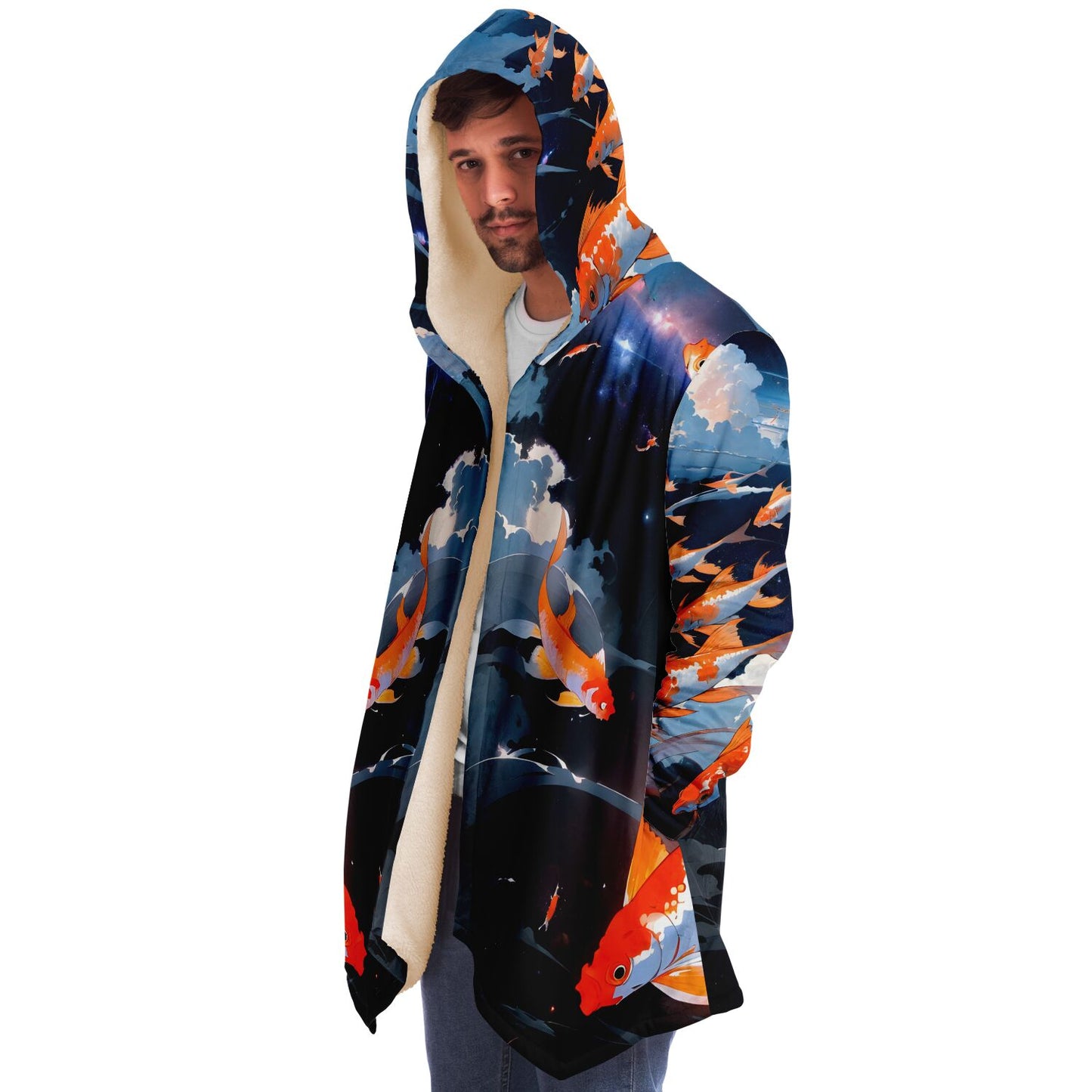 Epic Cloak - Cosmic Koi Hoodie Cloak