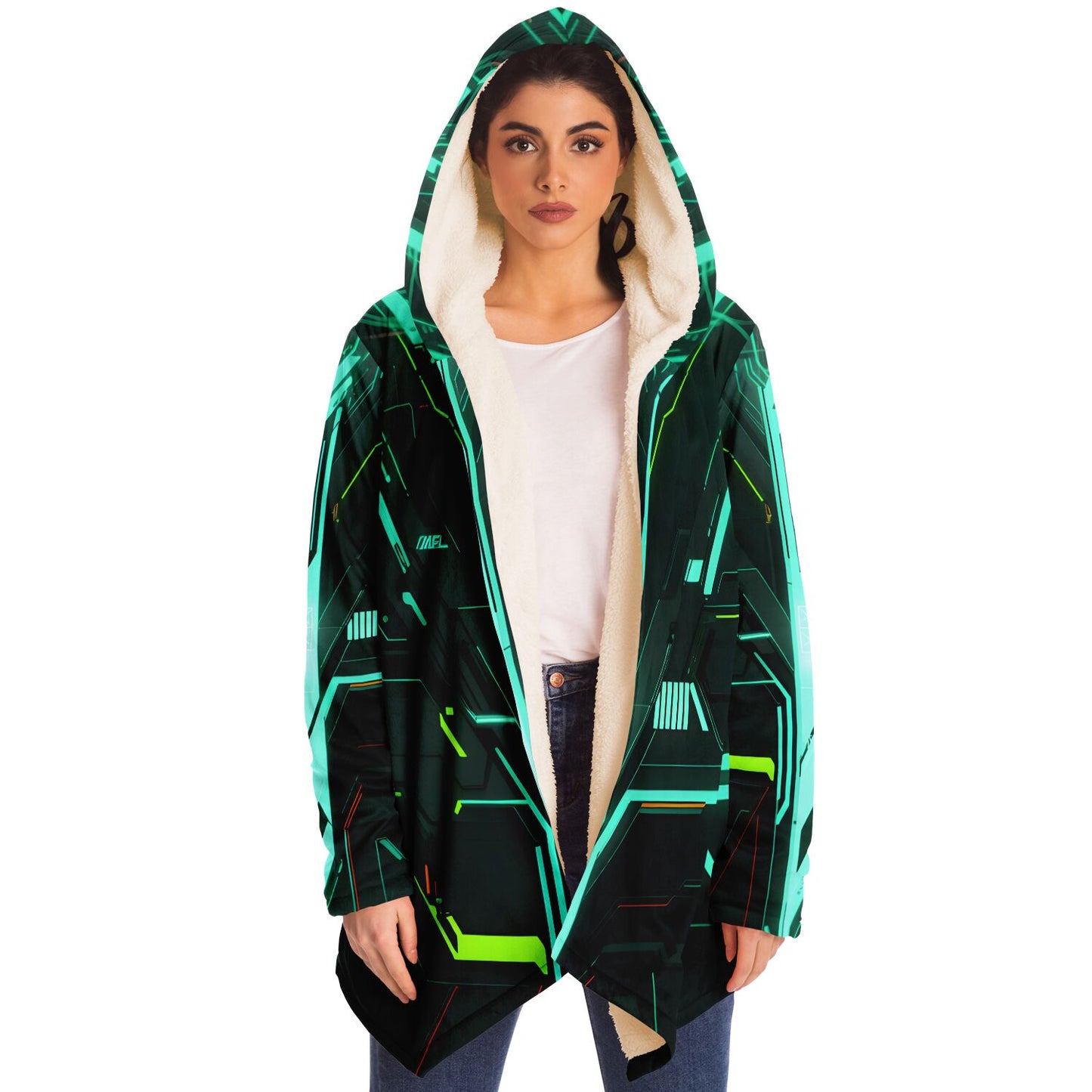 Epic Cloak - Neon Nexus Hoodie Cloak