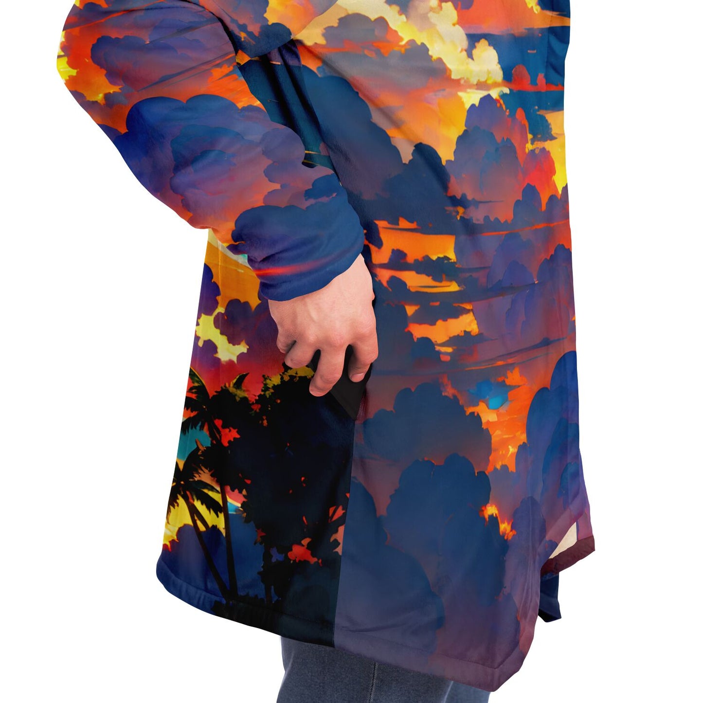 Epic Cloak - Tropical Sunset Hoodie Cloak