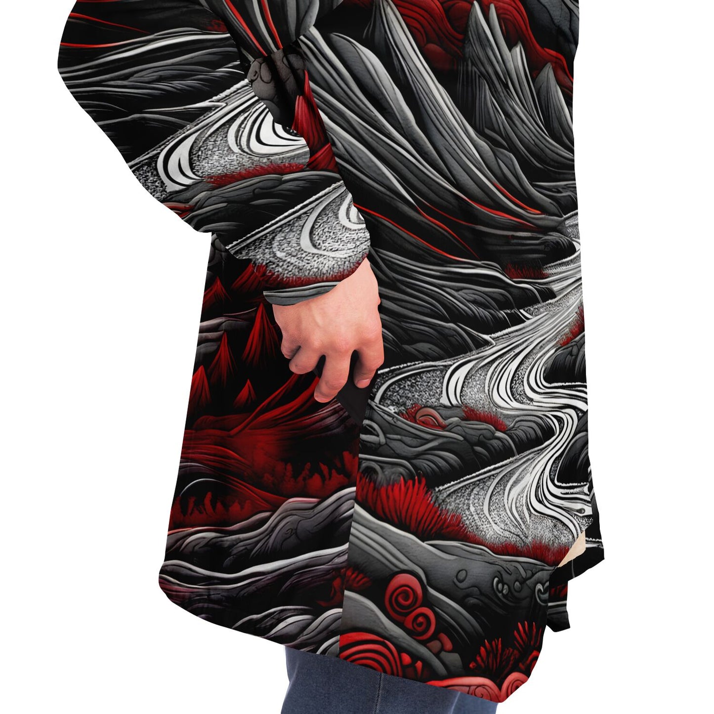 Epic Cloak - Crimson Moonrise Hoodie Cloak