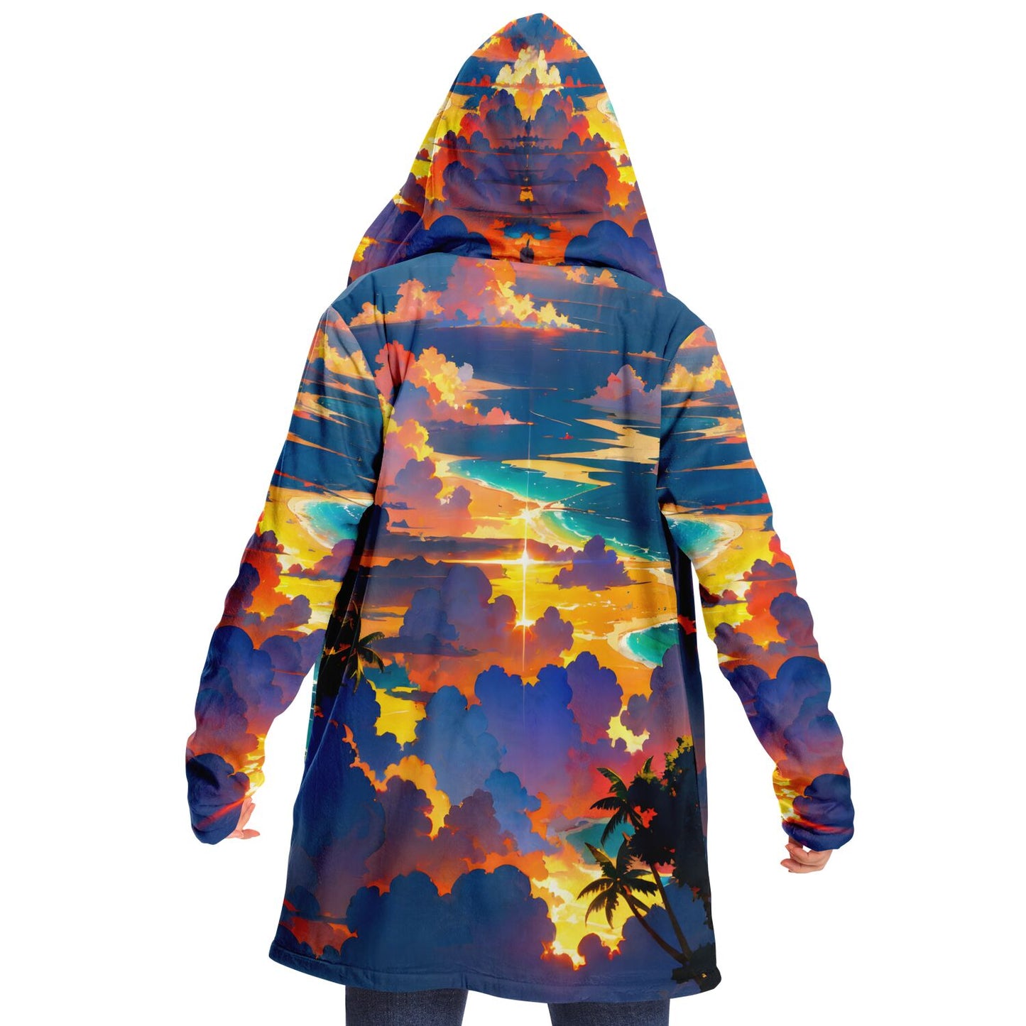 Epic Cloak - Tropical Sunset Hoodie Cloak