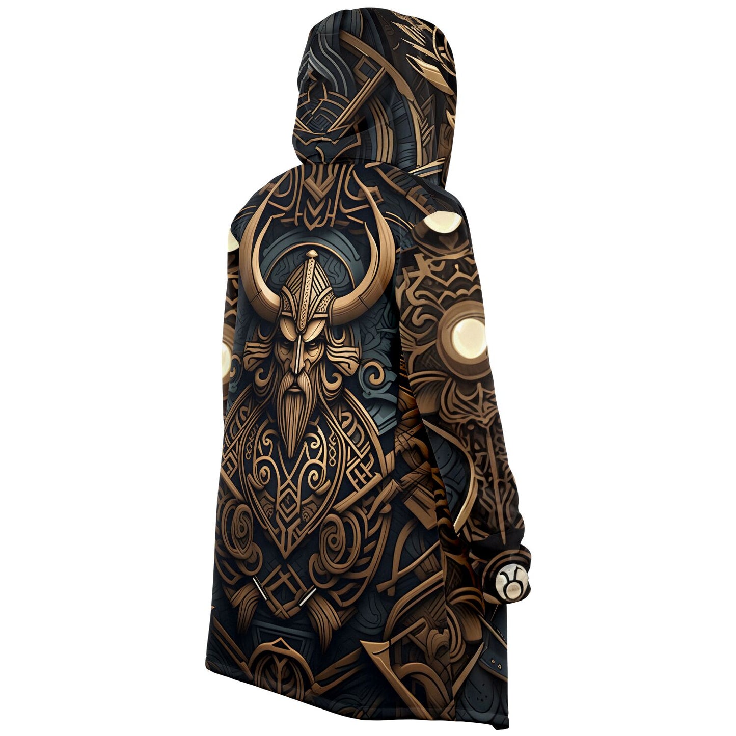 Epic Cloak - Art Deco Viking Hoodie Cloak