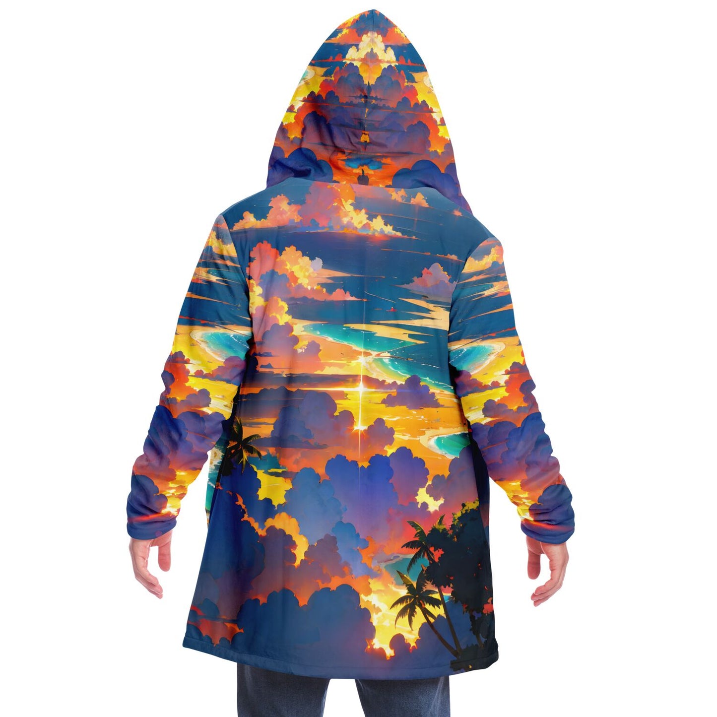 Epic Cloak - Tropical Sunset Hoodie Cloak