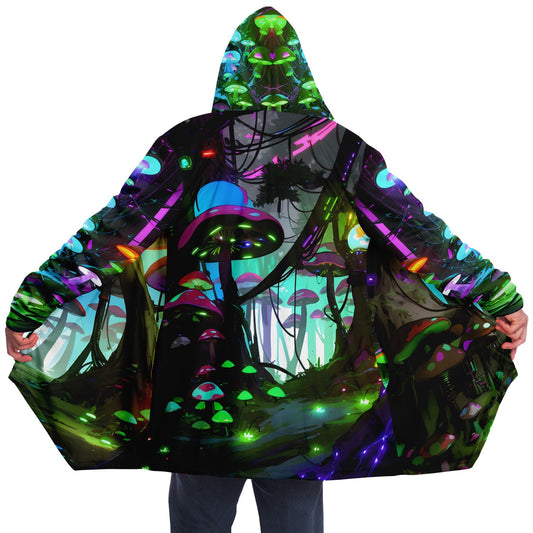 Epic Cloak - Techno Shroom Hoodie Cloak