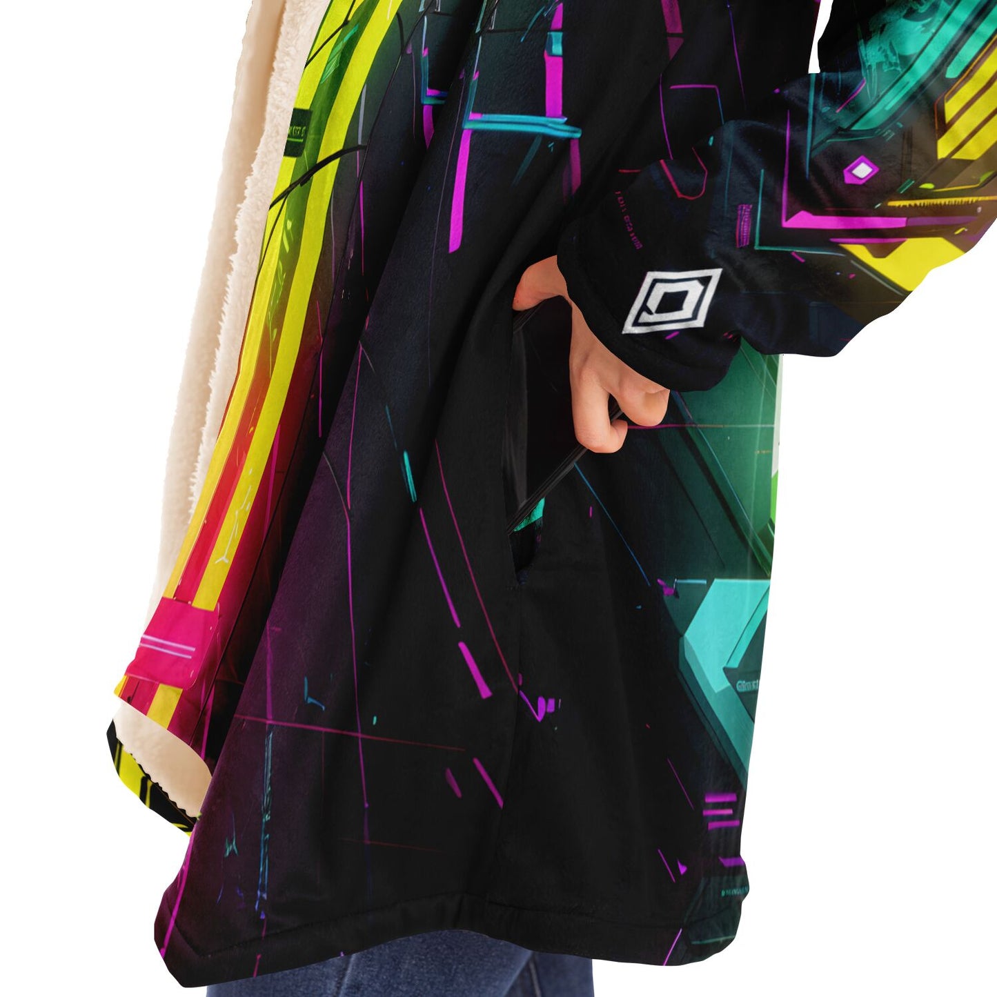 Epic Cloak - Cyber Spectrum Hoodie Cloak