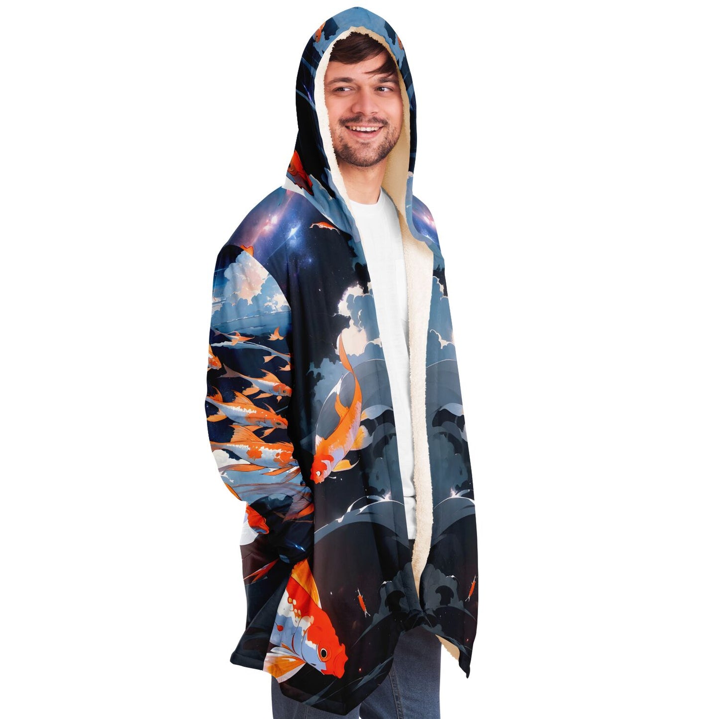 Epic Cloak - Cosmic Koi Hoodie Cloak