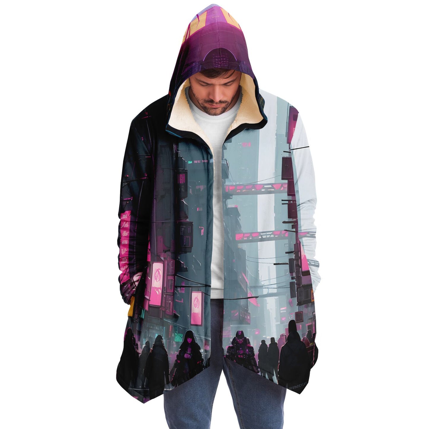 Epic Cloak - Neon Nights Hoodie Cloak